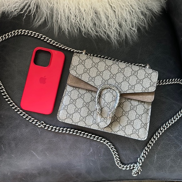 Gucci Dionysus Supreme mini bag - Picture 1 of 3